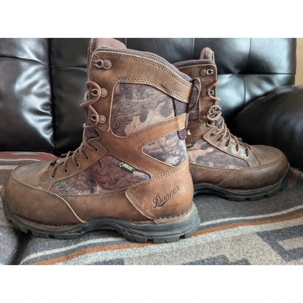 Danner Pronghorn 8 Mossy Oak Infinity 800G Leather Hunting Boots 9.5 45013